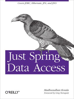 cover image of Just Spring Data Access